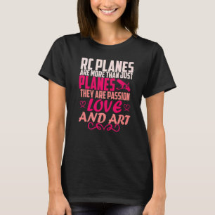 Camiseta Modelo Del Piloto Rc Modelo Del Piloto De Aviones 