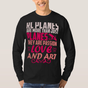 Camiseta Modelo Del Piloto Rc Modelo Del Piloto De Aviones 