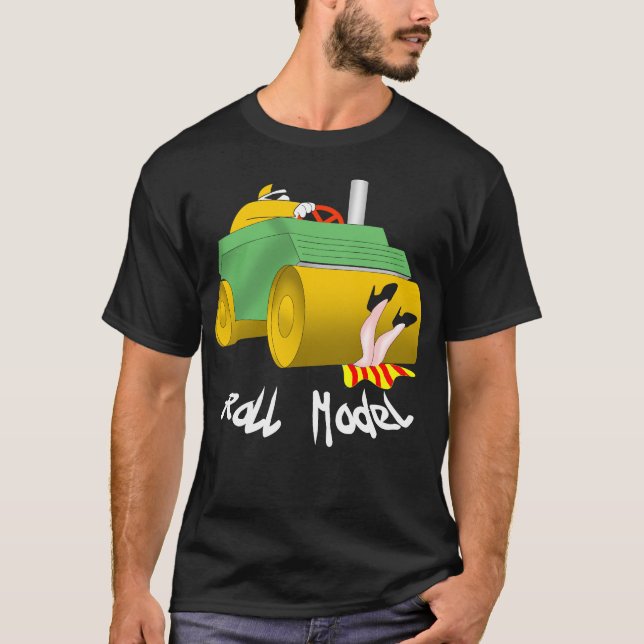 Camiseta Modelo del rollo (Anverso)