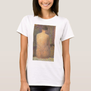Camiseta Modelo desde atrás por Georges Seurat, Arte Antigu