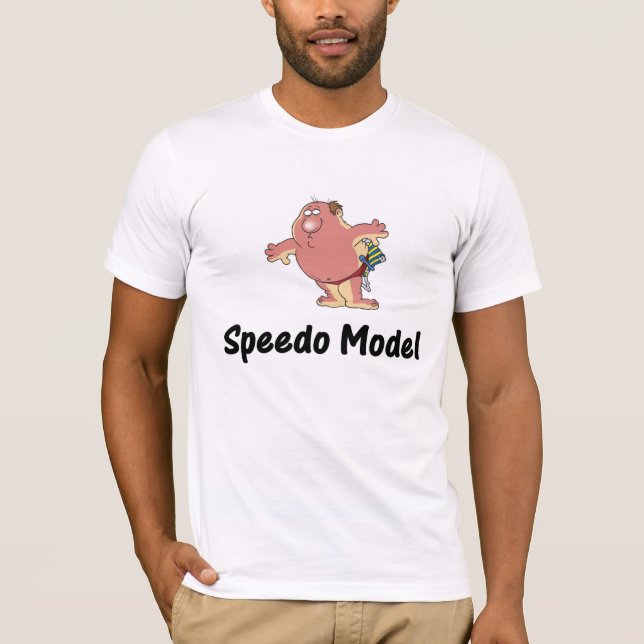 Camiseta modelo divertida de Speedo (Anverso)
