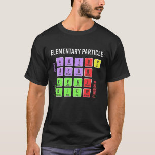 Camiseta Modelo estándar de física de partículas elementale