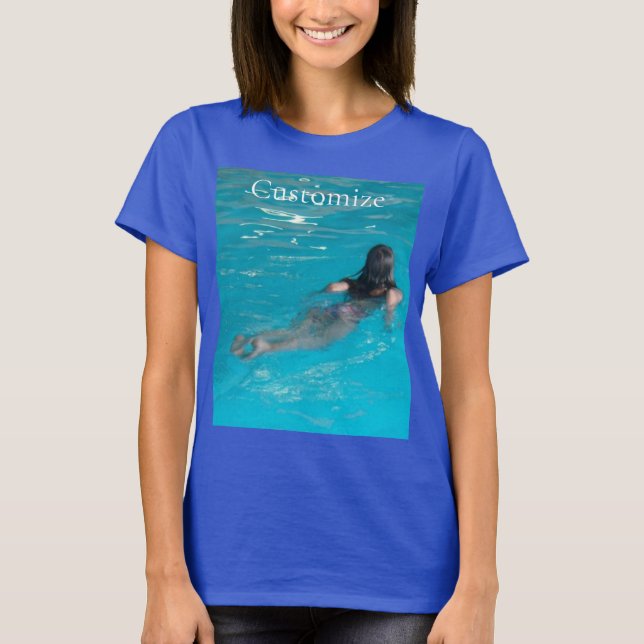 Camiseta Modelo femenino de natación Thunder_Cove (Anverso)