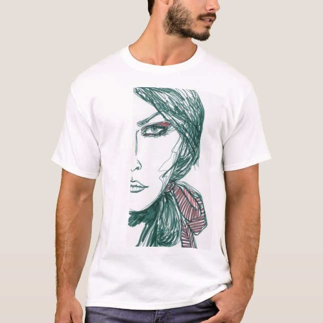 Camiseta modelo feroz (Anverso)