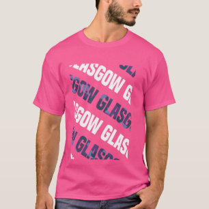 Camiseta Modelo Glasgow Camo Camuflaje púrpura