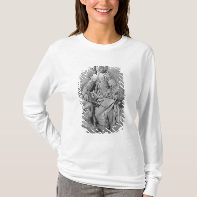 Camiseta Modelo para el monumento a Alejandro Dumas Pere (Anverso)