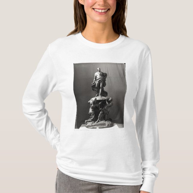 Camiseta Modelo para el monumento de Louis XV (Anverso)