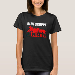 Camiseta Modelo para hombres Grupo sanguíneo ferroviario H0