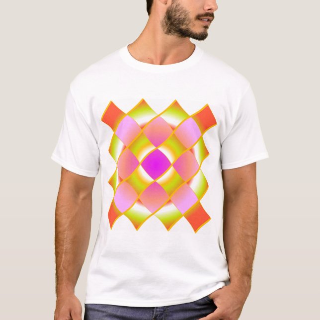 Camiseta modelo psicodélico (Anverso)