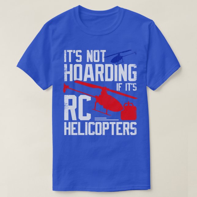 Camiseta Modelo RC Helicopter Hobby Chopper Pilot Gift (Diseño del anverso)