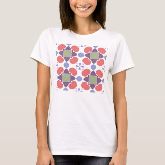 Camiseta modelo rojo de la manzana