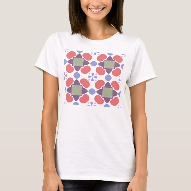 Camiseta modelo rojo de la manzana (Anverso)