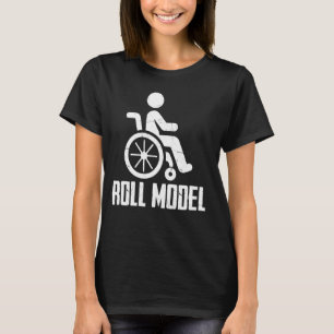 Camiseta Modelo Roll Parapléjico