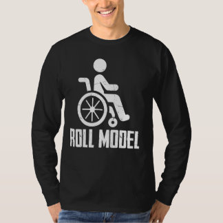 Camiseta Modelo Roll Parapléjico