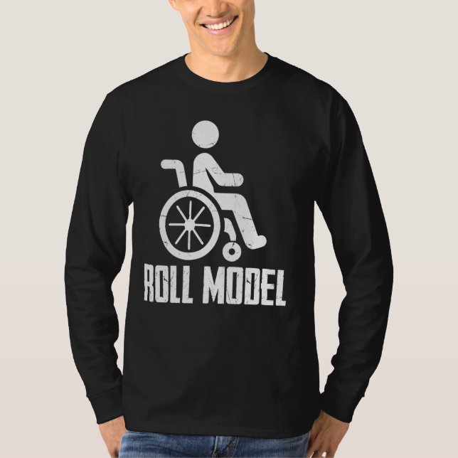 Camiseta Modelo Roll Parapléjico (Anverso)