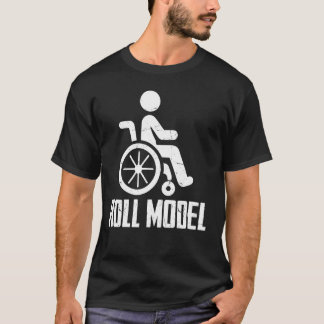 Camiseta Modelo Roll Parapléjico