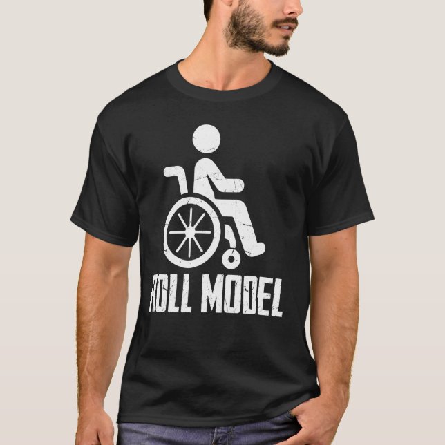 Camiseta Modelo Roll Parapléjico (Anverso)