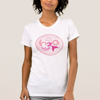 Camiseta Modelo rosado de la sirena