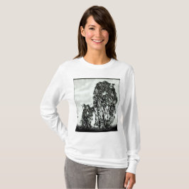 Camiseta Modelos Big Cat: Leopardo de nieve y cubo 01-04