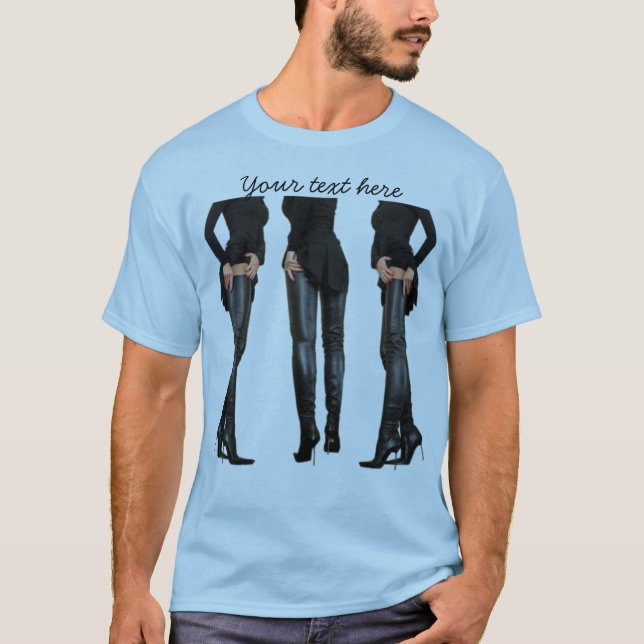Camiseta Modelos de arranque alto (Anverso)