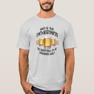 Camiseta Moderación (en bebida)