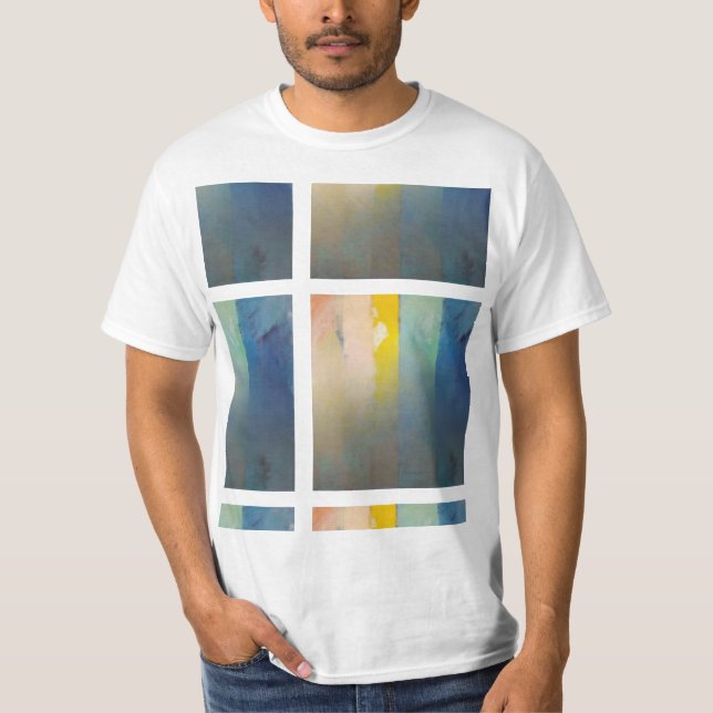 Camiseta Modern Art Shirt – Colorful Windows (Anverso)