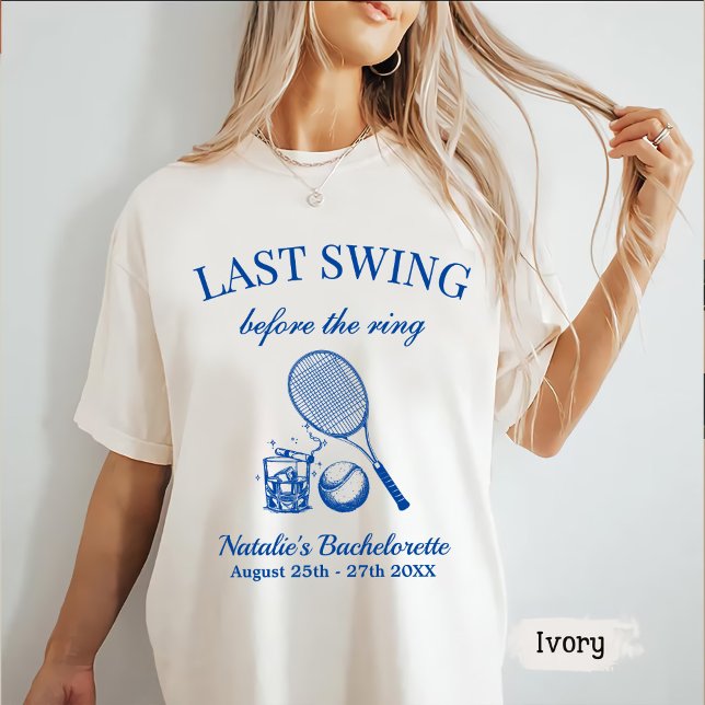 Camiseta Modern Bach La Última Swing Antes Del Ring Tennis (Subido por el creador)