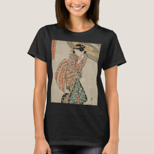 Camiseta Modern Beauty in a Snowstorm - Kikukawa Eizan