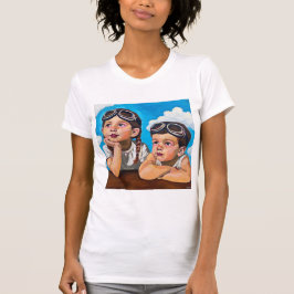 Camiseta Modern Cherub Painting - Rembrandt Inspired Art