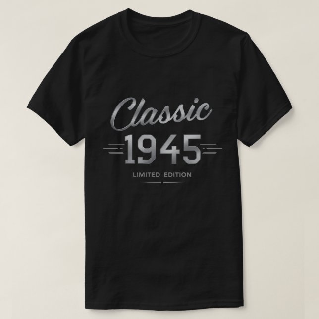 Camiseta Modern Classic Limited Edition 1945 Premium (Diseño del anverso)