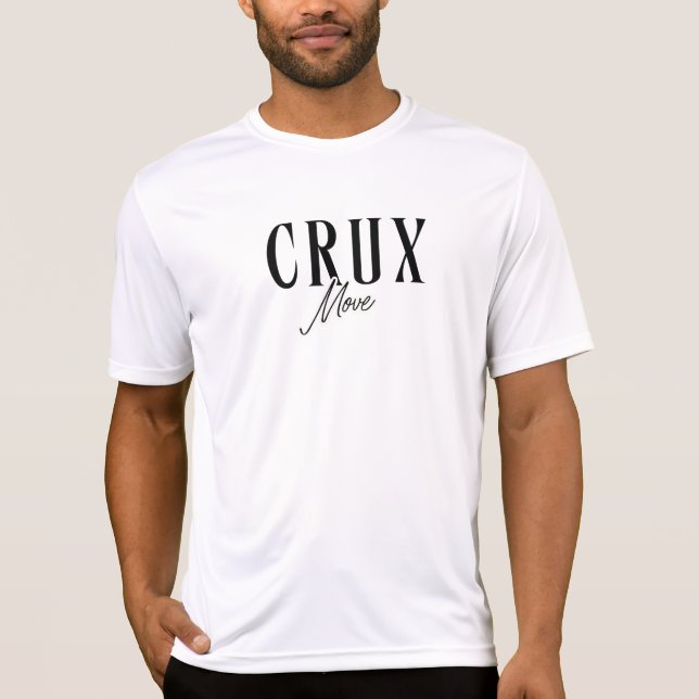 Camiseta Modern Climbing Shirt “Crux Move” (Anverso)