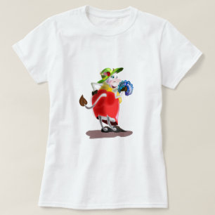 Camiseta Modern Cow T-Shirt Funny