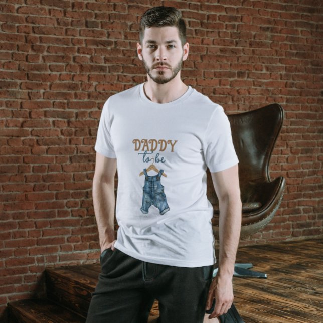 Camiseta Modern Denim Boy Blue Jean Baby Shower (Subido por el creador)