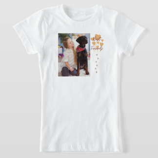 Camiseta Modern Dog Lover Single Photo T-Shirt
