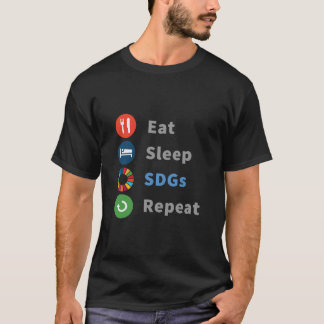 Camiseta Modern Elegant Trendy Gifts Sustainability 2030