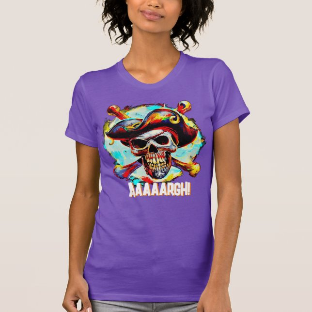 Camiseta Modern Jolly Roger (Anverso)