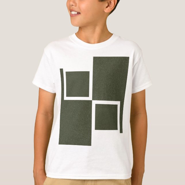 Camiseta Modern Moss Green Tee en caja (Anverso)