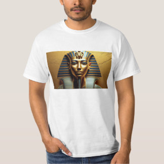 Camiseta Modern Nefertiti Pharaoh Art – Men's Egyptian Gr