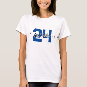 Camiseta Modern Senior Swash 2024 en Azul Profundo