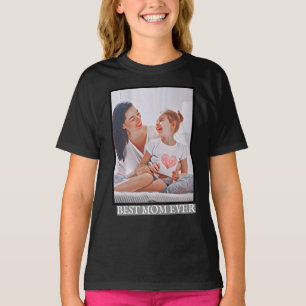 Camiseta Modern vibrant color mother photo art