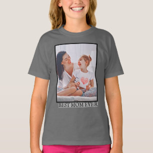 Camiseta Modern vibrant color mother photo art