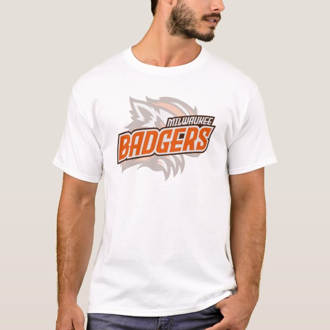 Camiseta Modern Vintage Milwaukee Badgers (Anverso)