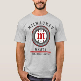 Camiseta Modern Vintage Milwaukee Grays Est.