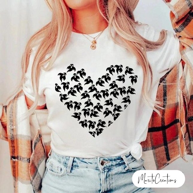 Camiseta Modern Women's Halloween Doodle T-Shirt (Subido por el creador)