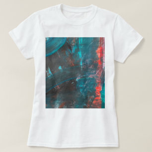 Camiseta moderna abstracta