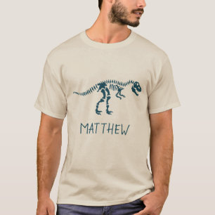 Camiseta Moderna arqueología de los dinosaurios T-Rex