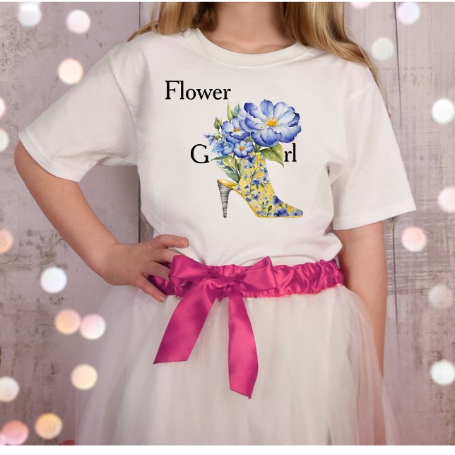 Camiseta Moderna Chinoiserie floral de tacón alto (Subido por el creador)