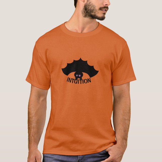 Camiseta moderna de Black Bat & Calligraphy (Anverso)