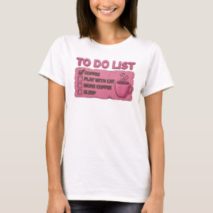 Camiseta moderna de COFFEE ROSE CAUTIVADORA JUEGA