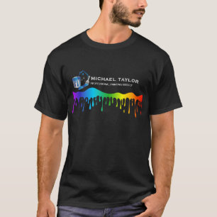 Camiseta Moderna Decoración De Servicio Profesional De Pint